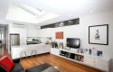 Living room/kitchen after renovation